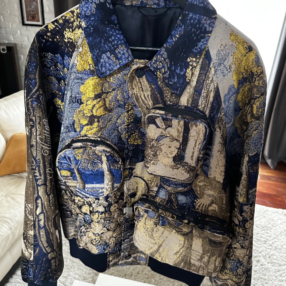 Louis Vuitton x Virgil Abloh - SS20 Tapestry Bomber - Picture 2 of 15